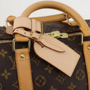 LOUIS VUITTON Monogram Keepall 55 Boston Bag M41424 LV Auth 199046A-17
