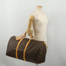LOUIS VUITTON Monogram Keepall 55 Boston Bag M41424 LV Auth 199046A-24