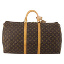 LOUIS VUITTON Monogram Keepall 55 Boston Bag M41424 LV Auth 199046A-3