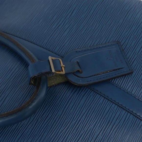 LOUIS VUITTON Epi Porte Documents Voyage Business Bag Blue M54475 LV Auth 199049