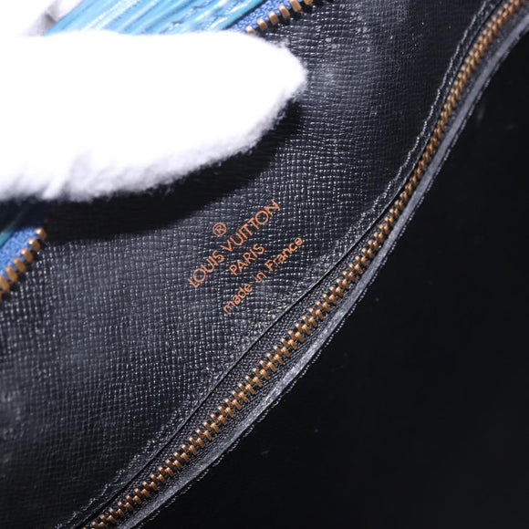 LOUIS VUITTON Epi Porte Documents Voyage Business Bag Blue M54475 LV Auth 199049
