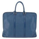 LOUIS VUITTON Epi Porte Documents Voyage Business Bag Blue M54475 LV Auth 199049-2