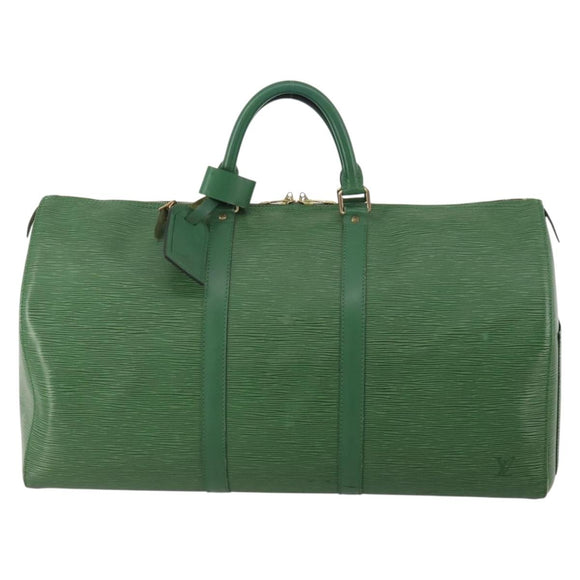 LOUIS VUITTON Monogram Keepall 50 Boston Bag M41426 LV Auth 199053A
