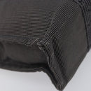 HERMES Her Line Tote PM Tote Bag Canvas Gray Silver Auth 199054A-14