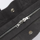HERMES Her Line Tote PM Tote Bag Canvas Gray Silver Auth 199054A-10