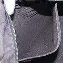 HERMES Her Line Tote PM Tote Bag Canvas Gray Silver Auth 199054A-19
