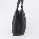 HERMES Her Line Tote PM Tote Bag Canvas Gray Silver Auth 199054A-4