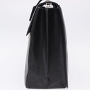Salvatore Ferragamo Business Bag Leather Black Silver Auth 199057-4