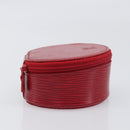 LOUIS VUITTON Epi Ecrin Bijoux 10 Jewelry Box Red M48217 LV Auth 199058A-4