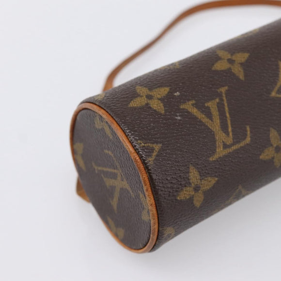 LOUIS VUITTON Monogram Papillon Pouch LV Auth 199061