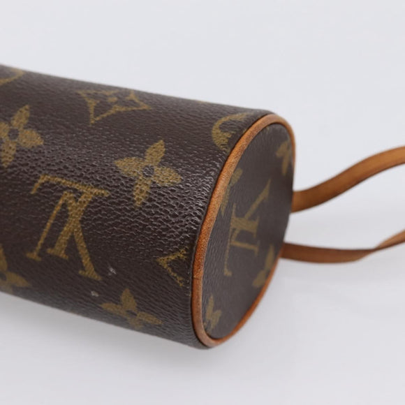 LOUIS VUITTON Monogram Papillon Pouch LV Auth 199061