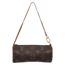 LOUIS VUITTON Monogram Papillon Pouch LV Auth 199061-13