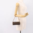 LOUIS VUITTON Monogram Papillon Pouch LV Auth 199061-20