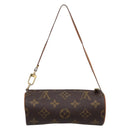 LOUIS VUITTON Monogram Papillon Pouch LV Auth 199061-2