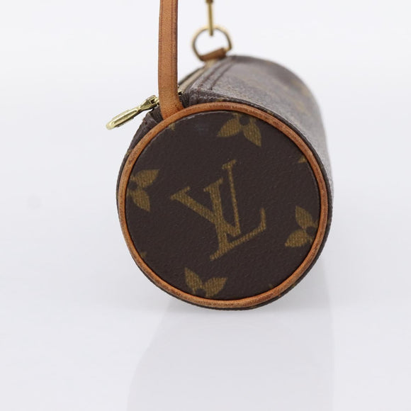 LOUIS VUITTON Monogram Papillon Pouch LV Auth 199061