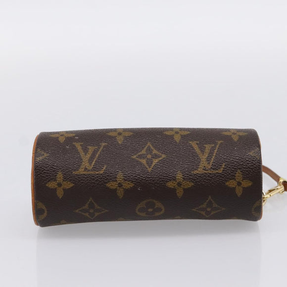 LOUIS VUITTON Monogram Papillon Pouch LV Auth 199061