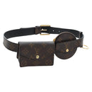 LOUIS VUITTON Monogram Ceinture Daily Waist Bag M0236 LV Auth 199062M-1