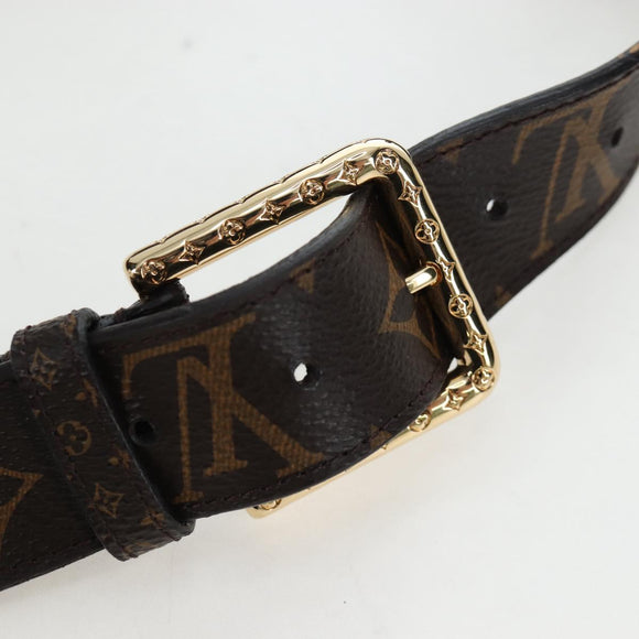 LOUIS VUITTON Monogram Ceinture Daily Waist Bag M0236 LV Auth 199062M