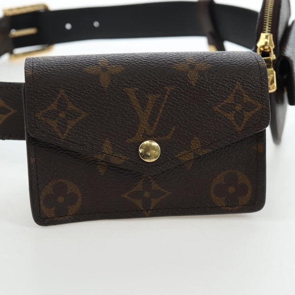 LOUIS VUITTON Monogram Ceinture Daily Waist Bag M0236 LV Auth 199062M