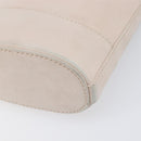 TIFFANY&Co. Chain Shoulder Bag Leather Beige Gold Tone Auth 199065-16