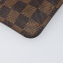 LOUIS VUITTON Damier Ebene Pochette Cles NM Coin Purse N63094 LV Auth 199071-16