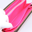 LOUIS VUITTON Monogram Graffiti Zippy Wallet Pink M93710 LV Auth 199073V-21