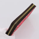 LOUIS VUITTON Monogram Graffiti Zippy Wallet Pink M93710 LV Auth 199073V-5