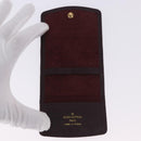 LOUIS VUITTON Boutondu Manchette Cadena & Key Cuffs Ag925 Silver LV Auth 199076V-8