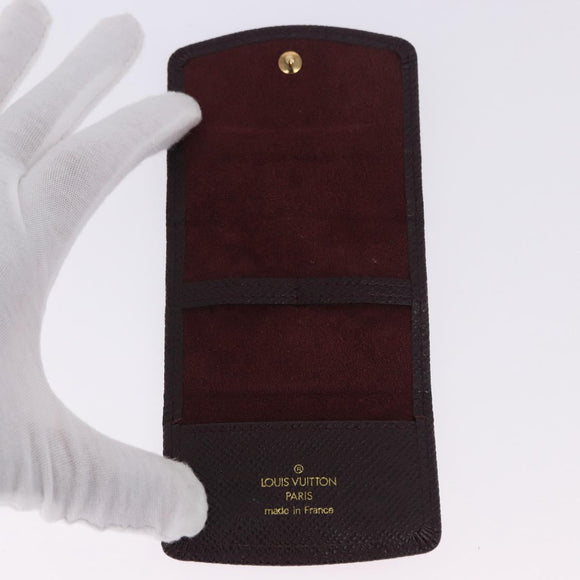 LOUIS VUITTON Boutondu Manchette Cadena & Key Cuffs Ag925 Silver LV Auth 199076V