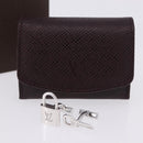 LOUIS VUITTON Boutondu Manchette Cadena & Key Cuffs Ag925 Silver LV Auth 199076V-12