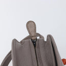 BOTTEGA VENETA Shoulder Bag Leather Gray Multicolor 210993 Auth 199078A-14