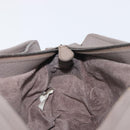 BOTTEGA VENETA Shoulder Bag Leather Gray Multicolor 210993 Auth 199078A-17