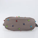 BOTTEGA VENETA Shoulder Bag Leather Gray Multicolor 210993 Auth 199078A-9