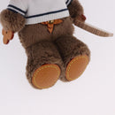 LOUIS VUITTON LV Louis Bear Cricket Bag Charm Fur Brown M03678 LV Auth 199080SAM-9