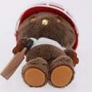 LOUIS VUITTON LV Louis Bear Cricket Bag Charm Fur Brown M03678 LV Auth 199080SAM-16