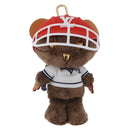 LOUIS VUITTON LV Louis Bear Cricket Bag Charm Fur Brown M03678 LV Auth 199080SAM-13