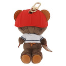 LOUIS VUITTON LV Louis Bear Cricket Bag Charm Fur Brown M03678 LV Auth 199080SAM-6