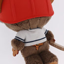 LOUIS VUITTON LV Louis Bear Cricket Bag Charm Fur Brown M03678 LV Auth 199080SAM-8