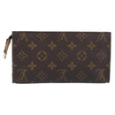 LOUIS VUITTON Monogram Bucket GM Accessory Pouch LV Auth 199081-2