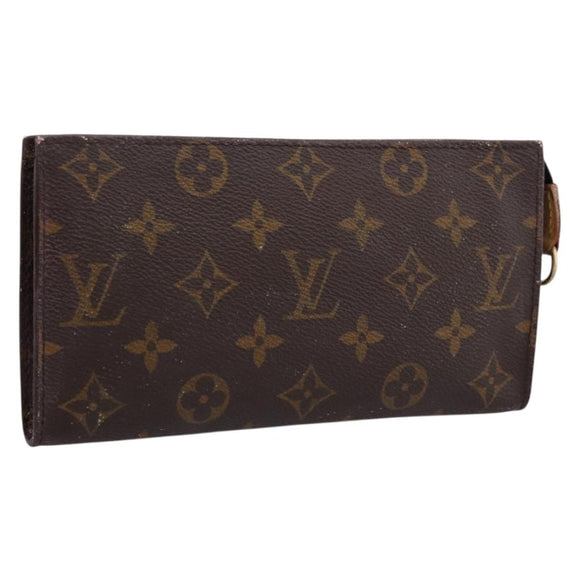 LOUIS VUITTON Monogram Bucket GM Accessory Pouch LV Auth 199082