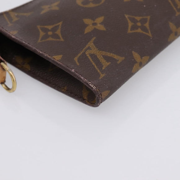 LOUIS VUITTON Monogram Bucket GM Accessory Pouch LV Auth 199082