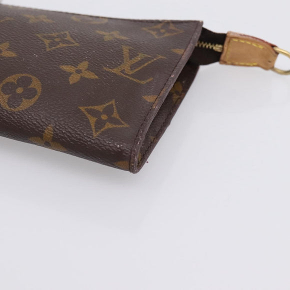 LOUIS VUITTON Monogram Bucket GM Accessory Pouch LV Auth 199082