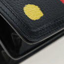 LOUIS VUITTON LVxYK Dauphine Mini Taurillon Clemence Black M21750 Auth 199094SM-16
