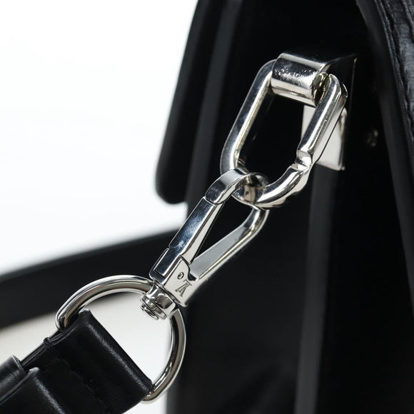 LOUIS VUITTON LVxYK Dauphine Mini Taurillon Clemence Black M21750 Auth 199094SM