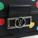 LOUIS VUITTON LVxYK Dauphine Mini Taurillon Clemence Black M21750 Auth 199094SM-20