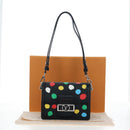 LOUIS VUITTON LVxYK Dauphine Mini Taurillon Clemence Black M21750 Auth 199094SM-12