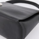 GUCCI Hand Bag Leather Black Gold 000 406 1080 Auth 199095-15