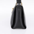 GUCCI Hand Bag Leather Black Gold 000 406 1080 Auth 199095-4