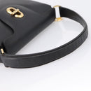 GUCCI Hand Bag Leather Black Gold 000 406 1080 Auth 199095-7