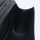 GUCCI Shoulder Bag Leather Black Gold Auth 199099-19